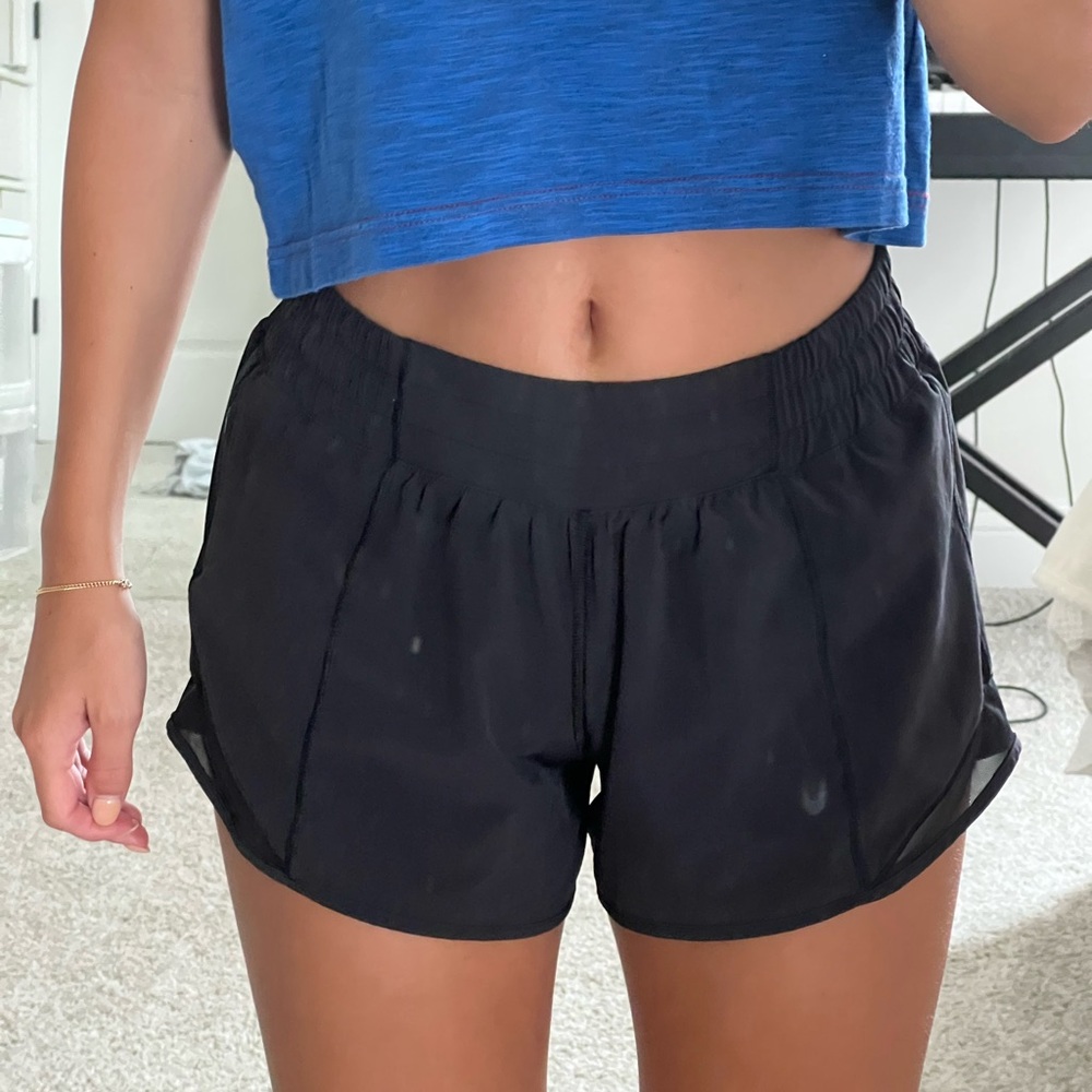 Lululemon Black Running Shorts